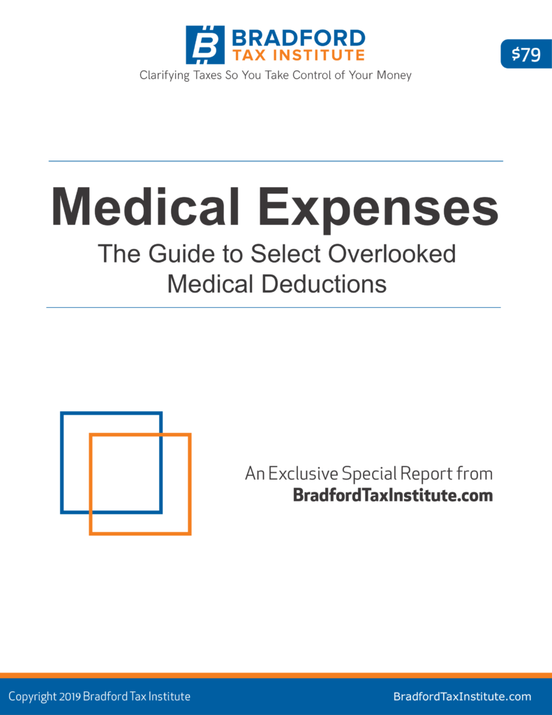 deductible medical expenses lodging